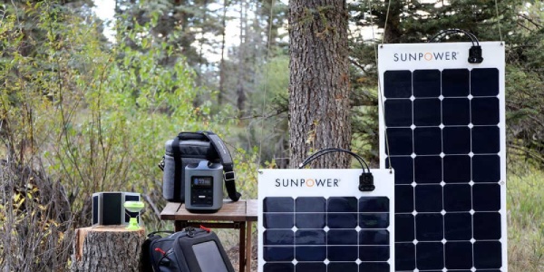 El panel solar flexible Sunpower es una referencia